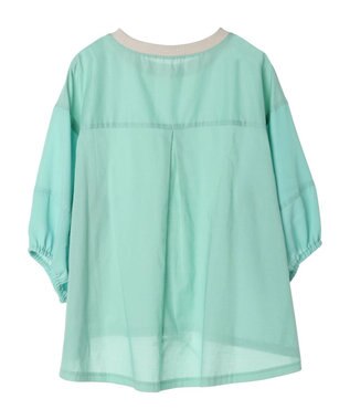 Green Parks ランタンスリーブブラウス Green