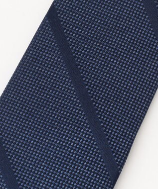 J.PRESS MEN 【GEOMETRIC JACQUARD COLLECTION】ジオメトリックジャガード ネクタイ ダルブルー系1