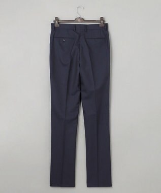 GOTAIRIKU 【御幸毛織】Superio160 ウールモヘヤシルクカシミヤ　スーツ（ネイビーストライプ） ネイビー系1