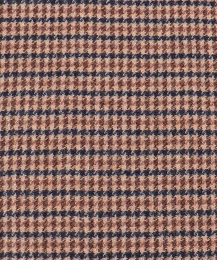 J.PRESS MEN リバーシブル カシミヤマフラー チェック×ストライプ ベージュ系4