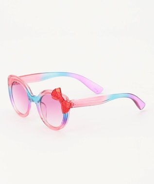 ANY KIDS サングラス ピンク系レインボー