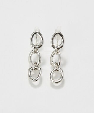 Phoebe 〈痛くないシリーズ/金属アレルギー対応〉ボールドチェーンライトフィットイヤリング　シルバー/ニッケルフリー