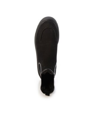 MODE ET JACOMO <MODE ET JACOMO>厚底サイドゴアブーツ ブラックヌバック