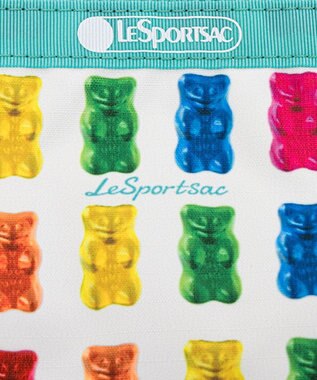 LeSportsac COSMETIC CLUTCH/ハリボーゴールドベアーズミント ハリボーゴールドベアーズミント