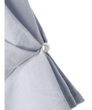 earth music&ecology タックスリーブプルオーバー Light Gray