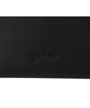 genten スクエアウォレット キップレザー二つ折り財布 ノウチャ