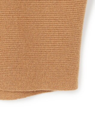 23区 【洗える】ウールカシミヤラメ ドルマンスリーブ ニット キャメル系