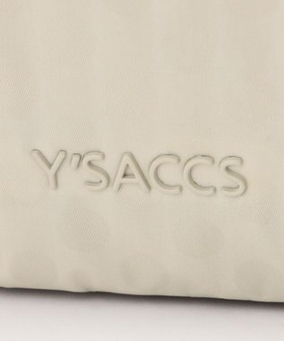 Y'SACCS Polka Dots スクエアポシェット アイボリー