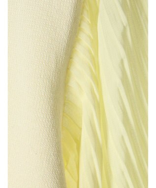 Green Parks プリーツ袖ニットプルオーバー Yellow