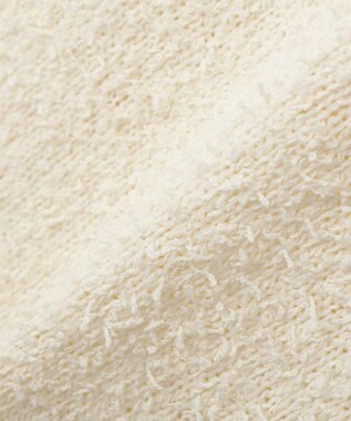 AMERICAN HOLIC ダブルZIPシャギーニットベスト Ivory