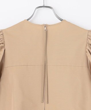 #Newans 【大好評につき追加生産！新色登場】パフスリーブAラインブラウス ベージュ系