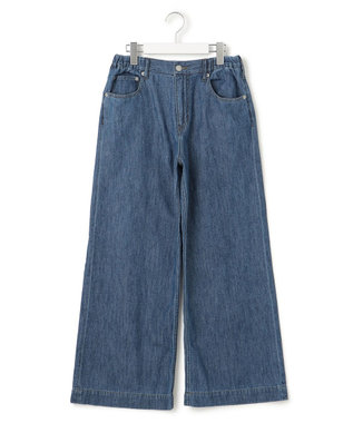 J.PRESS YORK STREET 【WOMEN】ソフトデニムパンツ ダルブルー系