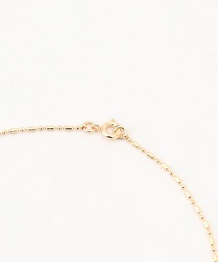 組曲 パールライクエンドノットレイヤード ネックレス ゴールド系