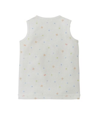 MIKI HOUSE HOT BISCUITS メッシュ短肌着2枚セット ブルー