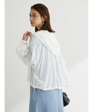 Green Parks ・ＥＬＥＮＣＡＲＥ　ＤＵＥ　シアーマウンテンパーカー Off White