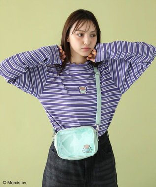 Green Parks Ｍｉｆｆｙ／マルチボーダープルオーバー Purple