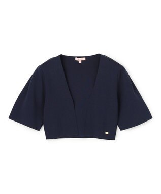 TOCCA 【松木育未さん着用】CREPE BOLERO ボレロ ネイビー系