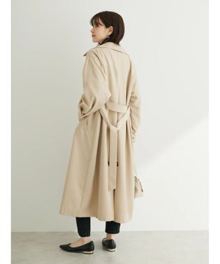 Green Parks ・ＥＬＥＮＣＡＲＥ　ＤＵＥ　コクーンスリーブトレンチコート Beige