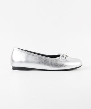 BONTRE 【BONTRE/ボントレ】レザーバレエシューズ/50301-VA シルバー