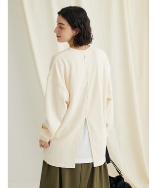 CRAFT STANDARD BOUTIQUE ワッフルレイヤード風プルオーバー