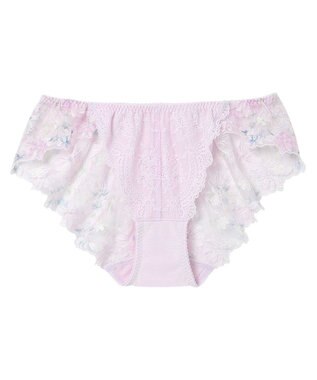 une nana cool Accent flower バックスタイルまでかわいい 総レースショーツ