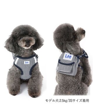PET PARADISE Ｌｅｅ ヒッコリーリュック付きハーネス 【ＳＳ】 -