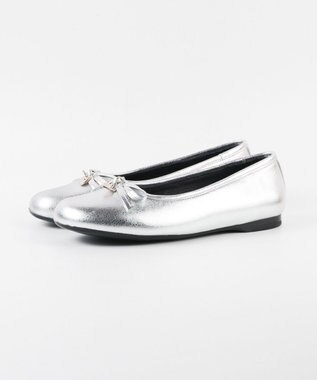 BONTRE 【BONTRE/ボントレ】レザーバレエシューズ/50301-VA シルバー