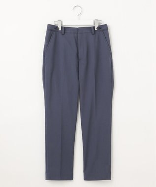 J.PRESS LADIES 【洗える】トロストレッチ テーパード パンツ ダルブルー系