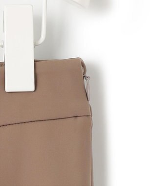 ICB 【洗える】テックストレッチ レギンスパンツ モカ系