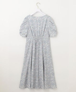 ANY SIS 【洗える】ファジープリント ワンピース ミント系