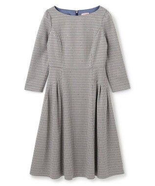 TOCCA 【洗える】MEMORY OF AUTUMN ドレス ブルー系