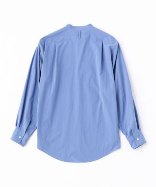 UNFILO MENS コンフォート バンドカラーシャツ  [24年秋冬商品] スモーキー ブルー