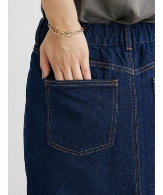Green Parks Ａラインデニムスカート One Wash