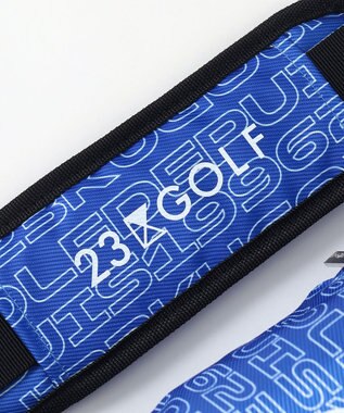 23区GOLF 【UNISEX】オリジナル変形ロゴ クラブケース スカイブルー系5