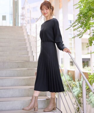 ANY SIS L 【セットアップ対応】スフレショート丈 プルオーバー ネイビー