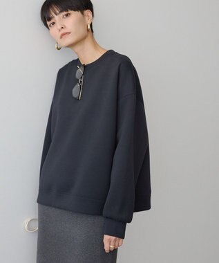 AMERICAN HOLIC サイドスリットポンチプルオーバー Black