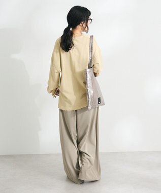 CRAFT STANDARD BOUTIQUE TC裏毛Ｖネックプルオーバー Beige