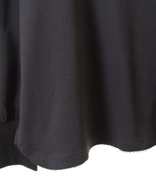 CRAFT STANDARD BOUTIQUE TC裏毛Ｖネックプルオーバー Black