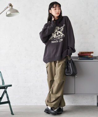 WEGO オーバーフィットジャガードプルオーバー 柄8