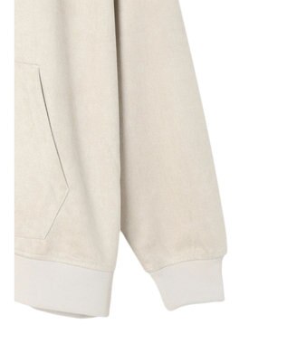 CRAFT STANDARD BOUTIQUE フェイクスエードプルパーカー Ivory