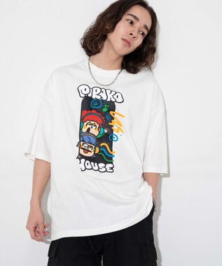 WEGO 【ユニセックス着用ITEM/MLサイズ展開】別注PIRAKOグラフィックT（S） ホワイト