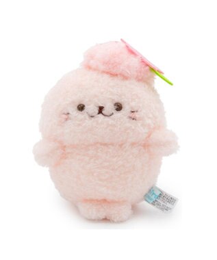  しろたん 桜 ぽてぽてマスコット 《しろたん》 単品