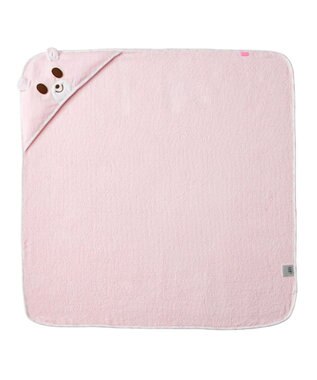 MIKI HOUSE HOT BISCUITS ベビーバスタオル ピンク