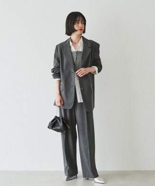 russet レザー巾着ミニショルダーバッグ(CE-1637) Black