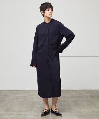 BEIGE， 【洗える】FLEUR / シャツドレス Navy