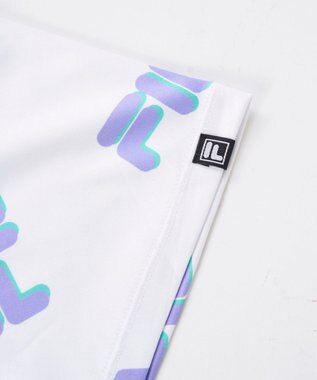 OP／FILA 【FILA】Tシャツ付きスクール水着 パープル