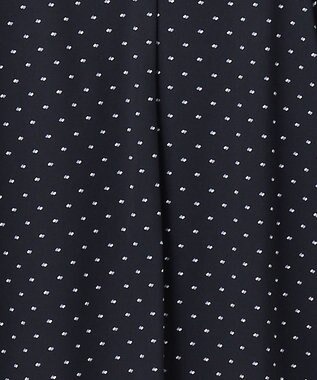 ANY SIS 【接触冷感・吸水速乾・UVケア】エアリードレープスムース 七分袖 ブラウス ネイビー系