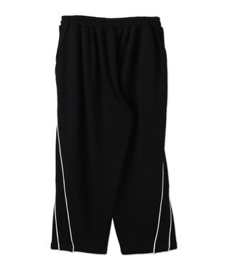 WEGO バレルレッグスウェットパンツ ブラック