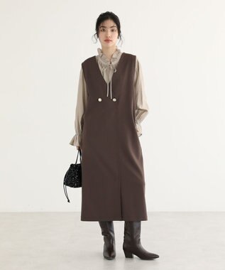 Green Parks ジャケット風ジャンパースカート