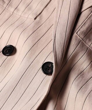 Paul Smith ストライプ フラップポケット ジレ アイボリー